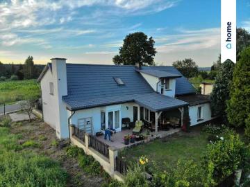 Przestronny dom 320 m2 z stawem i ogrzewaniem na ekogroszek