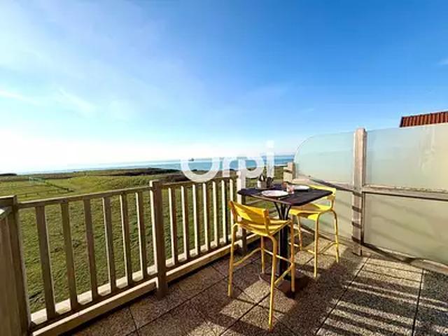 Wimereux 62930 Achat / Vente appartement 2 pièces t2 terrasse