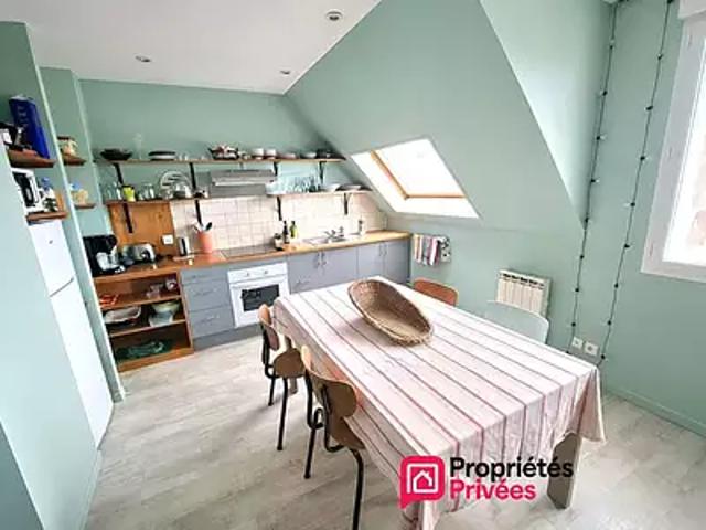 Wimereux 62930 Achat / Vente appartement 3 pièces t3 au dernier étage