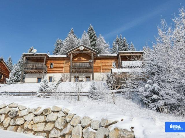 Klippitztörl Ferienhaus mit Panoramablick in Gehdistanz zur Piste, 9 Schlafplätze, 2 Bäder