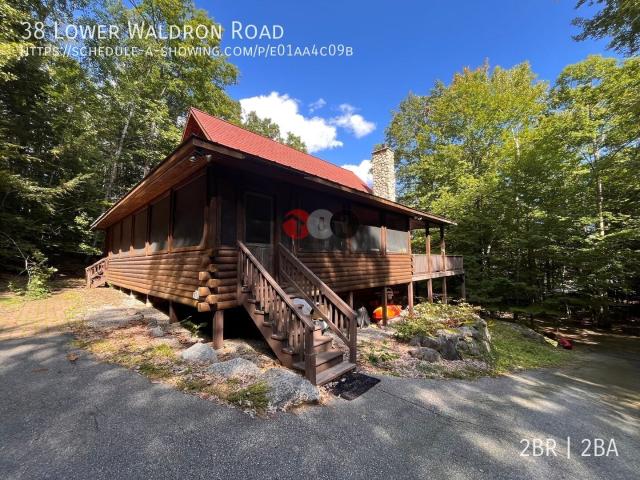 Winter Getaway Log Cabin in Meredith, NH — 2 Bed / 2 Bath Large, Cozy, Woodsy!