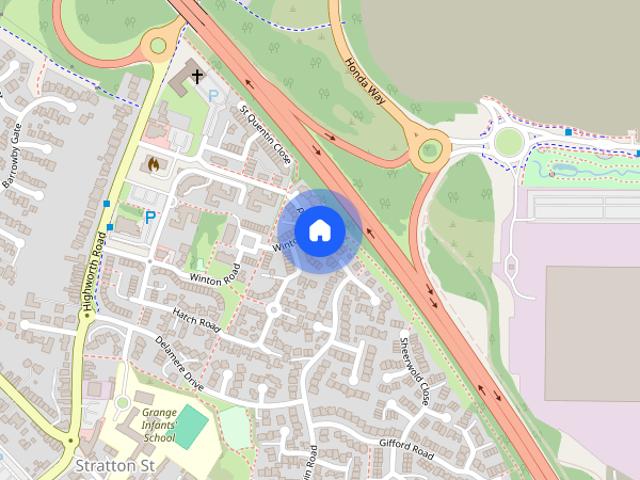 Winton Road, Stratton, Swindon, Wiltshire, SN3