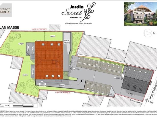 Wintzenheim Magnifique T4 avec garage dans un bel environnement