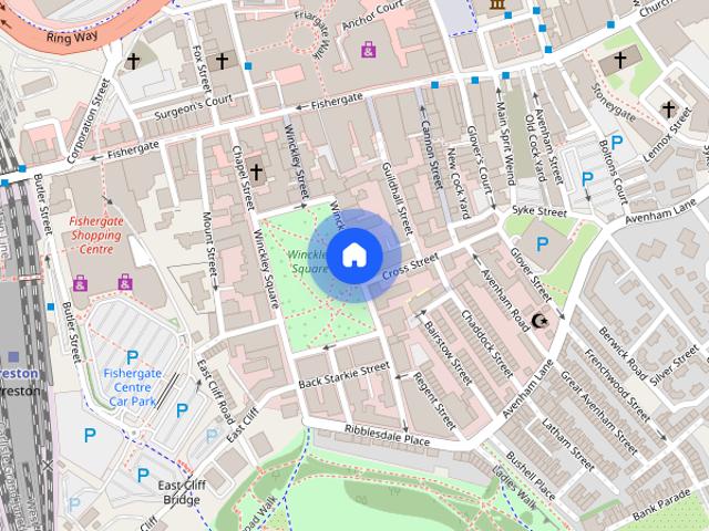Winckley Square, Preston, Lancashire, PR1