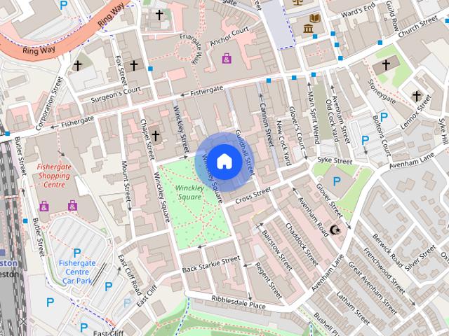 Winckley Square, Preston, Lancashire, PR1