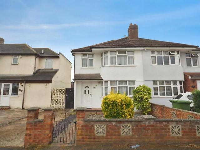 Windermere Avenue, Elm Park. 3 bed semi detached house to rent £2,150 pcm £496 pw