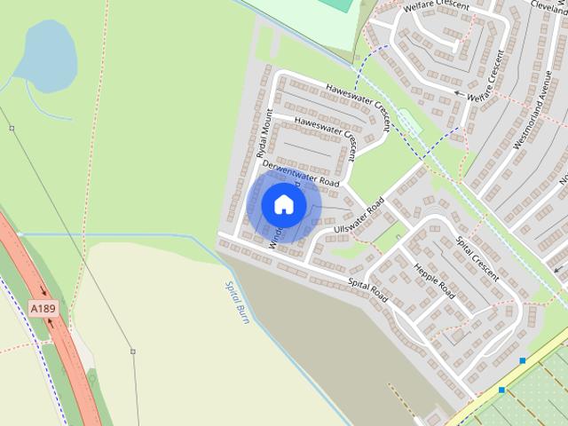 Windermere Road, Newbiggin by the Sea, Northumberland, NE64