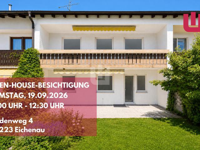 WINDISCH – Ideal für die große Familie – Großes Reihenhaus mit zwei separaten Wohnbereichen frei!