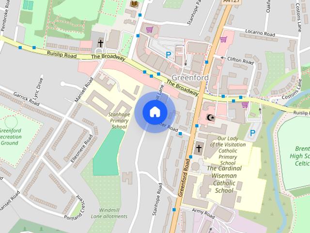 Windmill Lane, Greenford, Ealing, UB6