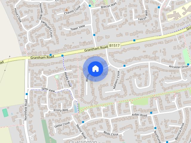 Windsor Close, Sleaford, Lincolnshire, NG34