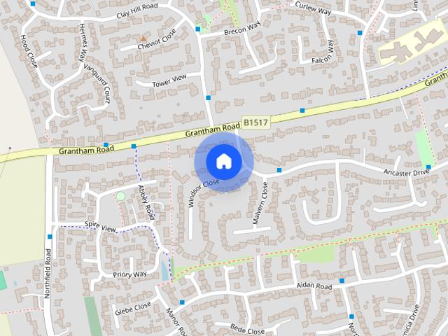 Windsor Close, Sleaford, Lincolnshire, NG34