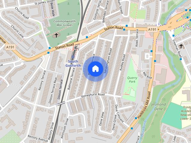 Windsor Terrace, South Gosforth, Newcastle upon Tyne, Tyne and Wear, NE3 1YL