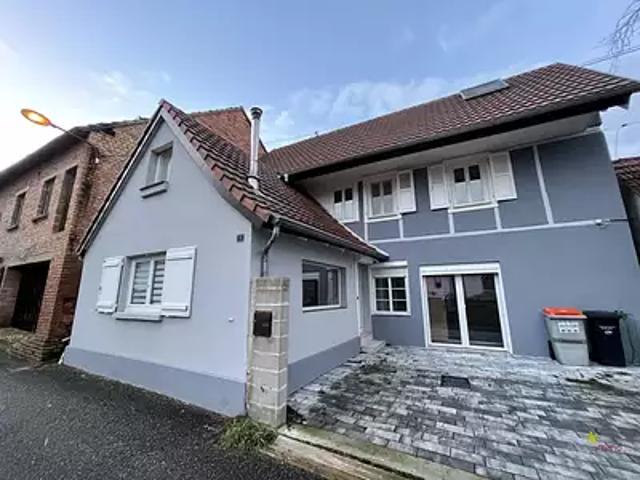 Wingersheim les Quatre Bans 67170 Achat / Vente maison 5 pièces t5 parking
