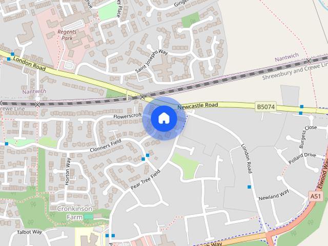 Wickstead Close, Stapeley