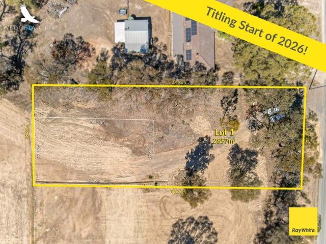 Wide frontage & private position 2,857 Sqm Block!