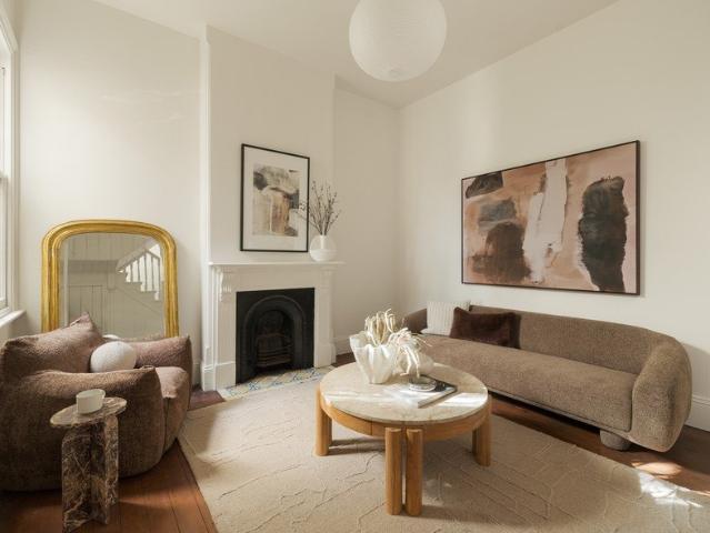 Wide terrace with commenced renovations on Redfern's east side