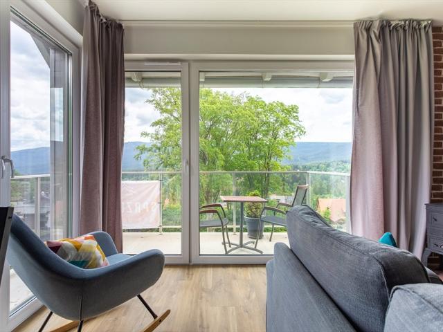 Widok na Karkonosze, balkon, pełne wyposażenie