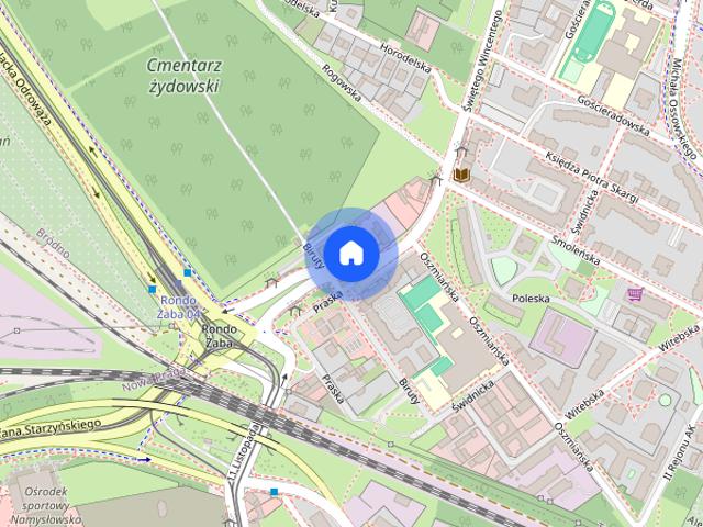 Świetnie wykończone mieszkanie blisko Metra