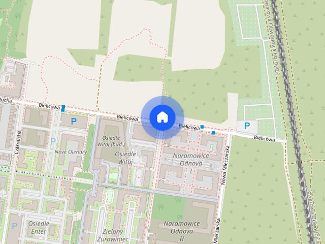 ŚWIETNY APARTAMENT z 2 BALKONAMI w cichej okolicy z 2 miejscami postoj
