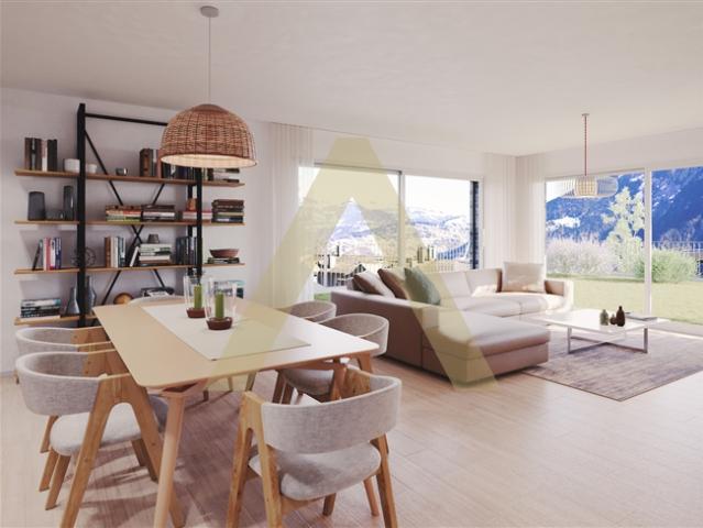 Wie ein Familienapartment mit atemberaubendem Blick auf das Tal