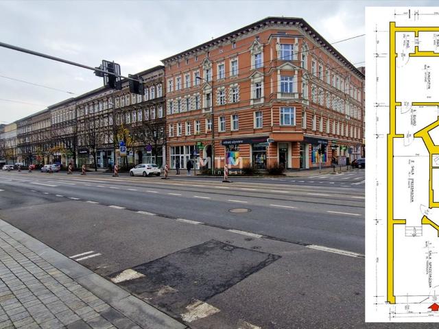 Wielofunkcyjny lokal 108,6 m2 w centrum Szczecina