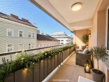 WIEN 20 | 5 Zimmer Wohnung – Loggia & Fernblick | Top Lage | Klimaanlage