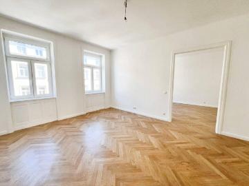 Wiener Altbaucharme trifft moderne Adaptierung Erstbezugswohnung nach Generalsanierung in 1020 Wien