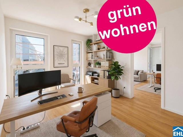 Wiener Stadtoase – ERSTBEZUG nachhaltiges Energiekonzept – Mit Balkon, Loggia, Terrasse oder Garten