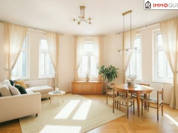 Wiener Wohnstil mit Leichtigkeit Sonnige 2 Zimmer Wohnung mit Fischgrätparkett & stilvoller Raumaufteilung