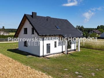 Nowy dom z garażem i tarasem w Świerkach