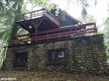 Urokliwy domek letniskowy 78 m2 z ogrodem i kominkiem