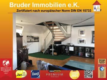 Wiesloch: Maisonette im Zentrum mit 2 Bädern und StPl, max. 2 Pers