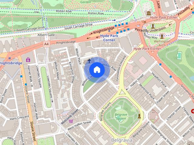 Wilton Crescent, Belgravia, London, SW1X