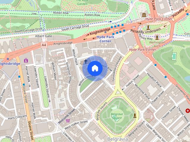 Wilton Crescent, Knightsbridge, SW1X