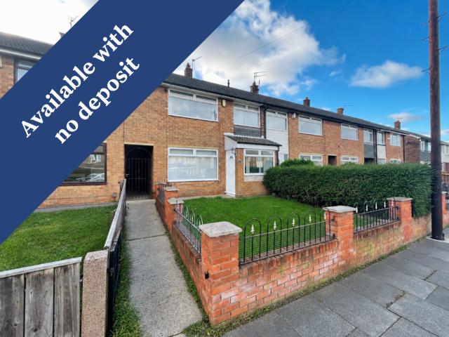 Wilton Way, Eston, Middlesbrough, TS6 3 bed terraced house to rent £595 pcm £137 pw