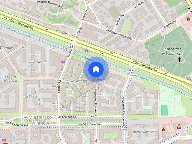 Wilanów | 4 pokoje 93 m² | po odświeżeniu | 2 miejsca p. | od 01.10.26