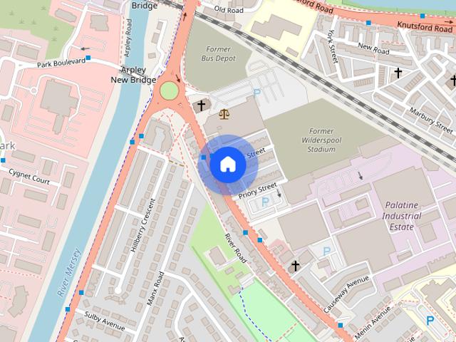 Wilderspool Causeway, Warrington, WA4