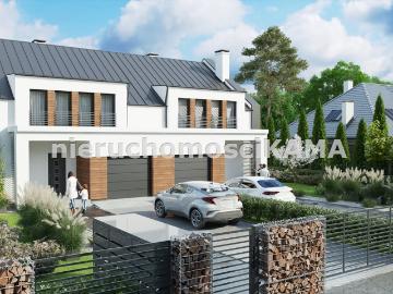 Nowoczesny bliźniak 128 m² z garażem i dużą działką