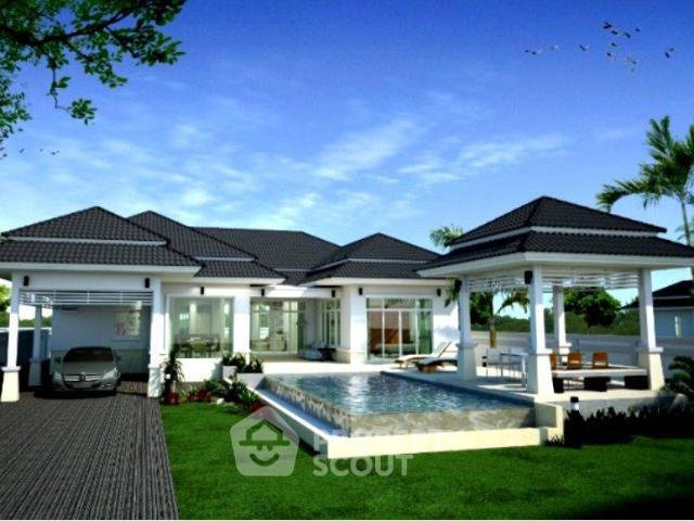 วิลล่า 3 ห้องนอน ที่ ไวท์ บีช วิลล่า ใน สามร้อยยอด ID 1095