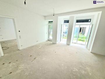 Wohnen mit Stil & Ruhe – Exklusive 2 Zimmer Gartenwohnung im sanierten Altbau + effizienter Luftwärmepumpe Ihr neues Zuhause in urbaner Ruhelage