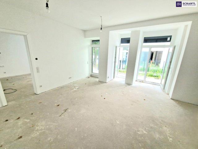 Wohnen mit Stil & Ruhe – Exklusive 2 Zimmer Gartenwohnung im sanierten Altbau + effizienter Luftwärmepumpe Ihr neues Zuhause in urbaner Ruhelage