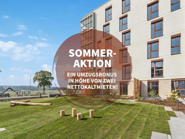Willkommensbonus für Ihr neues Zuhause Zwei Monate mietfrei warten auf Sie!