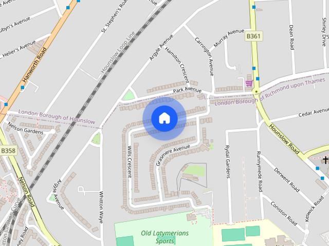 Wills Cres, Hounslow, TW3
