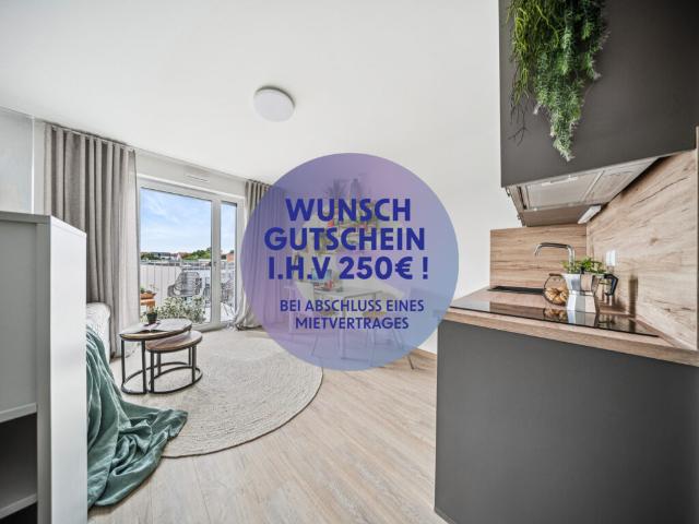Wir schenken dir 250€! Studentenwohnung in Top Lage – 1 Zimmer möbliert