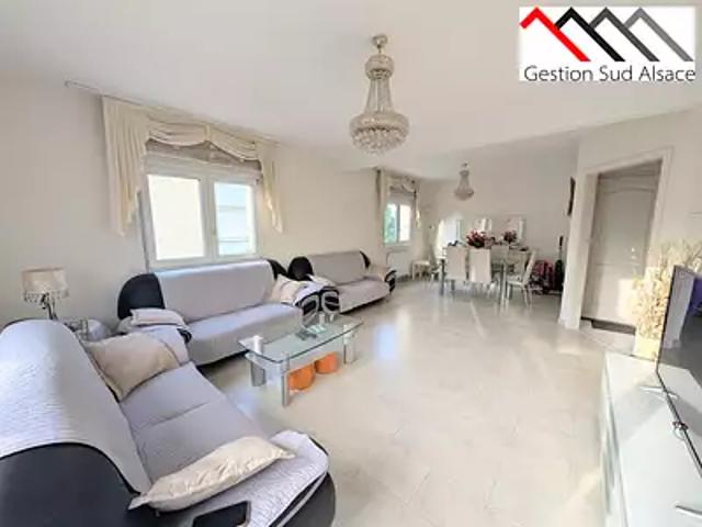 Wittenheim 68270 Achat / Vente maison 5 pièces t5 terrasse parking