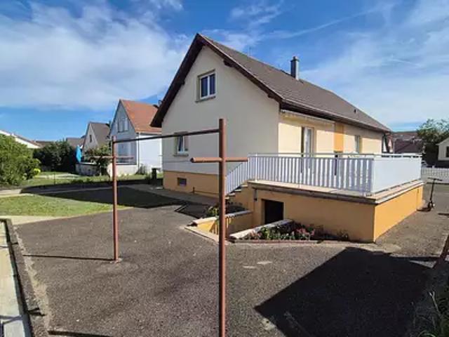 Wittenheim 68270 Achat / Vente maison 6 pièces t6 jardin terrasse