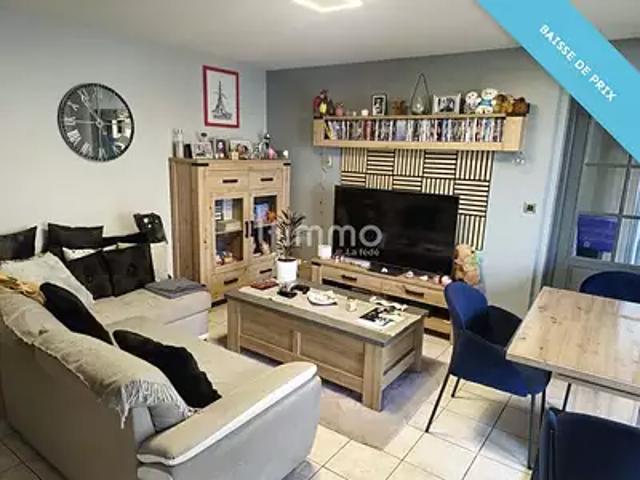 Wittelsheim 68310 Achat / Vente appartement 2 pièces t2 terrasse parking
