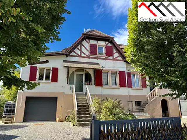 Wittelsheim 68310 Achat / Vente maison 8 pièces t8 piscine terrasse