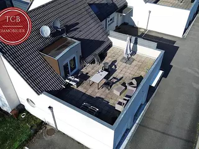 Walheim 68130 Achat / Vente appartement 3 pièces t3 au dernier étage terrasse