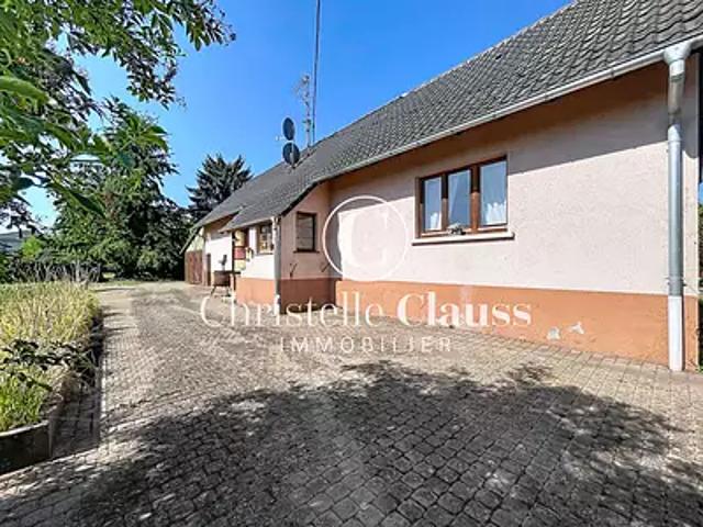 Wittisheim 67820 Achat / Vente maison 5 pièces t5 au dernier étage cave